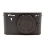 Nikon 1 J2 Camera Body Zwart (Occ), Audio, Tv en Foto, Videocamera's Digitaal, Ophalen of Verzenden, Zo goed als nieuw