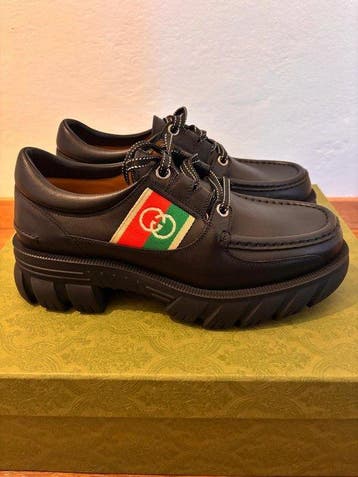 Gucci - Veterschoenen - Maat: EU 42 - Nieuw in doos, Nieuw
