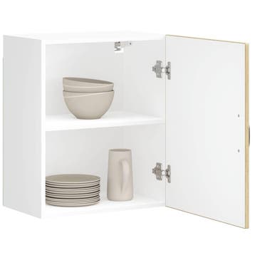 vidaXL Keuken Wandkasten 2 stuks Lucca Sonoma Eiken, Verzenden, Nieuw