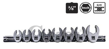 Crow-voetsleutel set, 8-delig, 3/8, inch 3 / 8-7 / 8, Verzenden, Nieuw