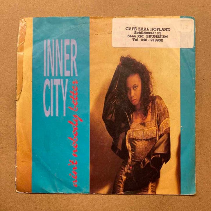 Inner City – Aint Nobody Better (1-7-Vinyl-Single), CD & DVD, Vinyles Singles, Enlèvement ou Envoi