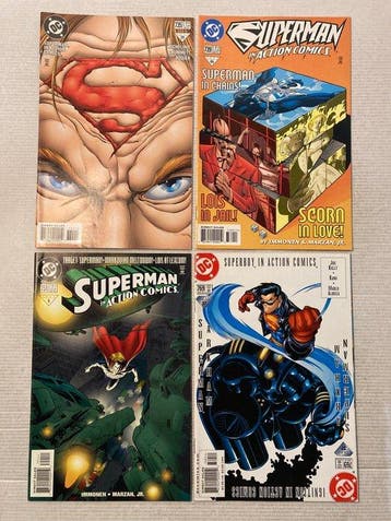 Action Comics (1938) 20 comics in Range # 735 to 886 +, Boeken, Nieuw
