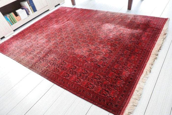 Afghan - Vloerkleed - 390 cm - 300 cm - 390 × 300 cm Oosters, Huis en Inrichting, Stoffering | Tapijten en Vloerkleden
