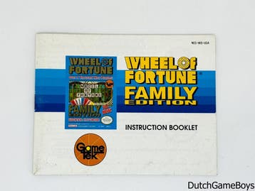 Nintendo NES - Wheel Of Fortune - Family Edition - USA - Man, Verzenden, Gebruikt
