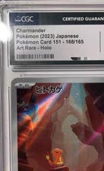Pokémon - 1 Graded card - Charizard - CGC 10 - Scarlet &