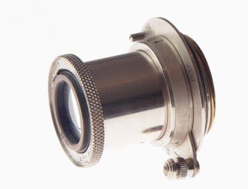 Leitz Hektor 1:2,5 f=5cm Objectif principal