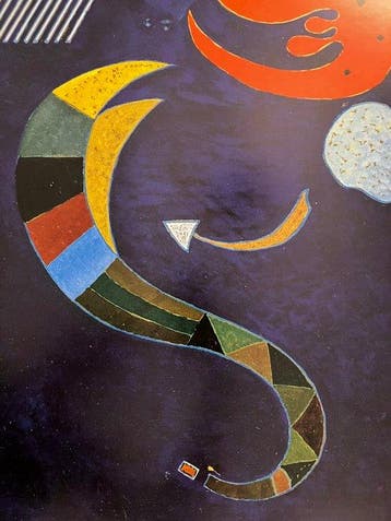 Kandinsky - Mit dem Pfeil, 1943