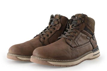 Mustang Veterboots in maat 45 Cognac, Overige kleuren, Verzenden, Boots, Mustang
