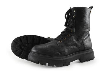 Tommy Hilfiger Sport Veterboots in maat 39 Zwart, Verzenden, Overige typen