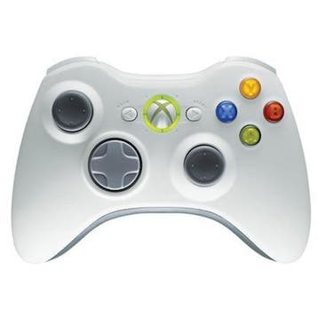 Microsoft Xbox 360 Controller Wireless Wit, Games en Spelcomputers, Spelcomputers | Xbox 360, Ophalen of Verzenden, Zo goed als nieuw