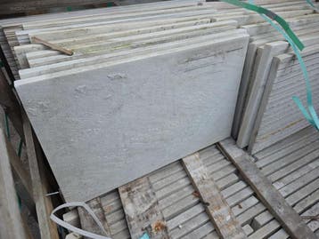 100 stuks Albino Light natuursteen tegels 595 x..., Nieuw