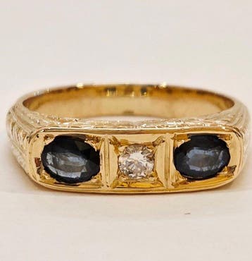Bague - 18 carats Or jaune - Années 70 Perfetto, Bijoux, Sacs & Beauté