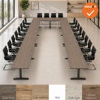 Ahrend Mehes vergadertafel - 720x320 - U-vorming - Bladkleur, Vergader- of Presentatieruimte, Ophalen of Verzenden, Gebruikt, Tafel