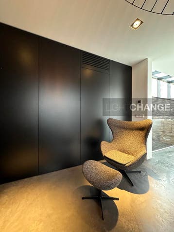 Fritz Hansen EGG Chair + Footstool, stof of leder NIEUW -50%