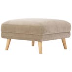 Sofacompany Alfred Voetenbank Cream - Outlet, Overige materialen, Gebruikt, Verzenden, 75 tot 100 cm
