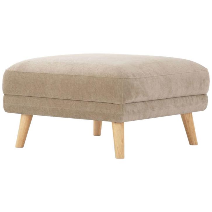 Sofacompany Alfred Voetenbank Cream - Outlet, Huis en Inrichting, Zetels | Zetels, 75 tot 100 cm, Gebruikt, Minder dan 150 cm