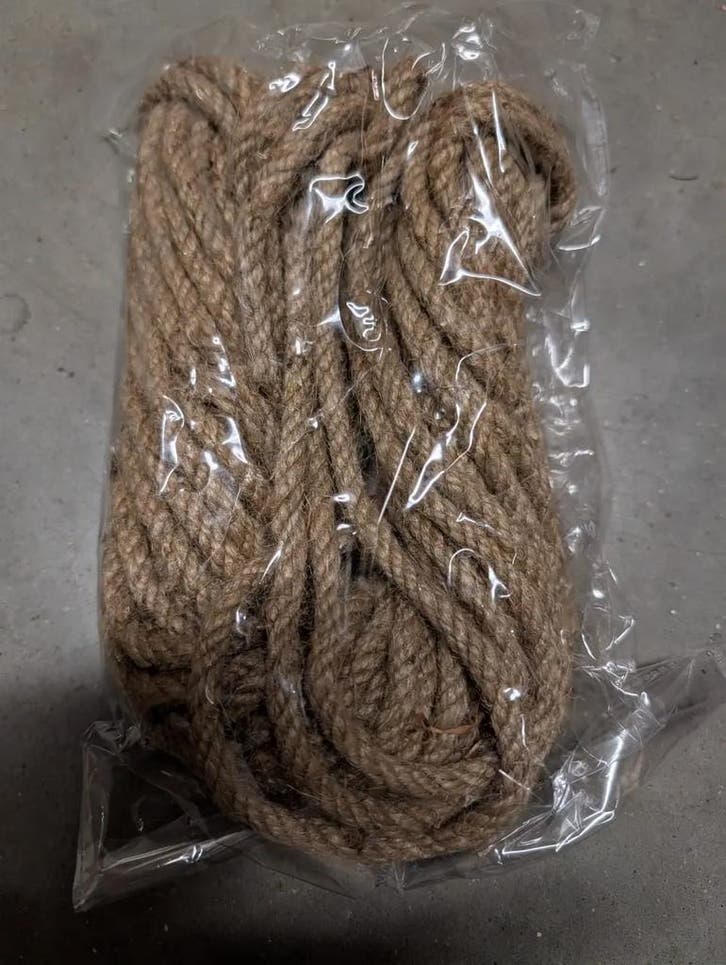 Jutetouw dik 10 mm 10 meter, Hobby & Loisirs créatifs, Bricolage