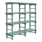 Kunststof rek, HACCP rek, horeca rek, koelcel rek, opslagrek, Doe-het-zelf en Bouw, Steigers, Verzenden, Nieuw