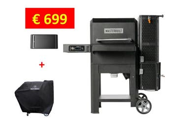 Masterbuilt Gravity Serie 600 Digitale Houtskoolgrill, Ophalen of Verzenden, Nieuw, Masterbuilt, Met accessoires