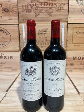 1996 & 2006 Château Montrose - Saint-Estèphe 2ème Grand Cru, Verzamelen, Nieuw