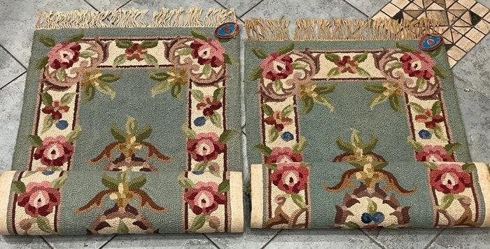 China - Tapijt - 137 cm - 67 cm - (2) Chinees tapijten, Maison & Meubles, Ameublement | Tapis & Moquettes
