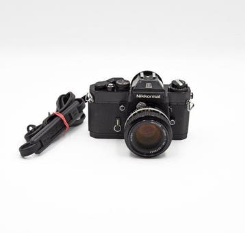 Nikon Nikkormat EL + 1,4/50mm | Analoge camera, TV, Hi-fi & Vidéo, Appareils photo analogiques