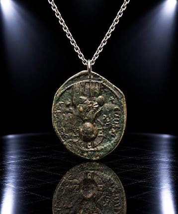 Byzantijns Brons Het in juwelen versierde Kruis van Christus