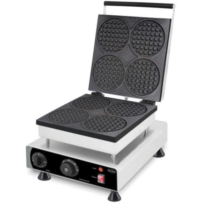 Wafelijzer | Enkel | Luikse Wafels (112x112x16mm) | 1.75kW, Articles professionnels, Horeca | Équipement de cuisine, Envoi