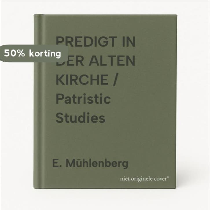 PREDIGT IN DER ALTEN KIRCHE / Patristic Studies, Livres, Religion & Théologie, Envoi