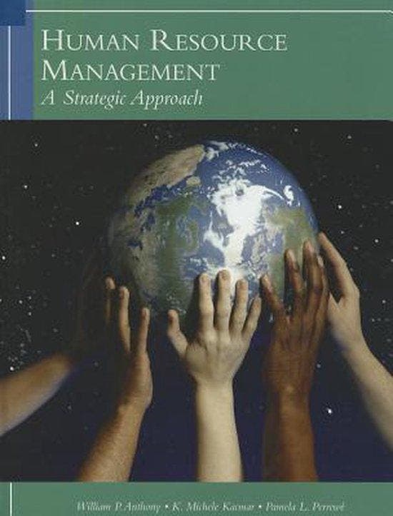 Human Resource Management - Anthony, Livres, Économie, Management & Marketing, Envoi