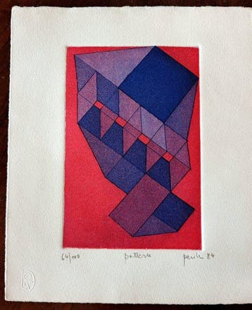 Achille Perilli (1927-2021) - Pattern