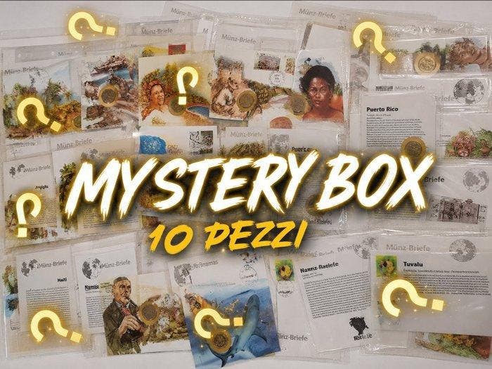 Wereld, Europa, Afrika, OCEANIA AMERICA. MYSTERY BOX LOT 10, Postzegels en Munten, Munten | Europa | Niet-Euromunten