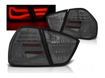 LED bar achterlichten Smoke geschikt voor BMW E90 Sedan, Auto-onderdelen, Verzenden, Nieuw, BMW