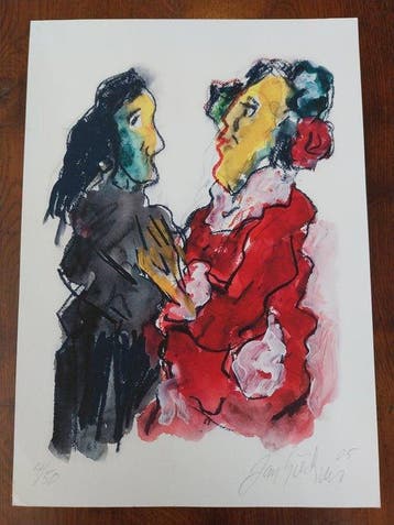 Jan Sierhuis (1928) - Flamenco