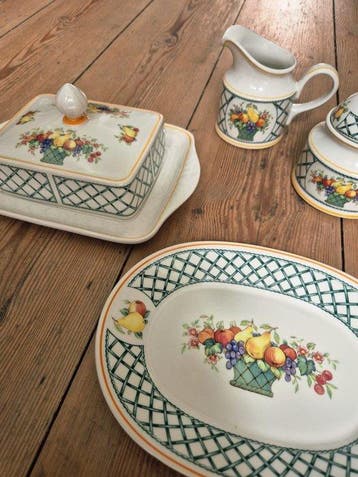 Villeroy & Boch - Tafelmes (4) - Basket - Porselein