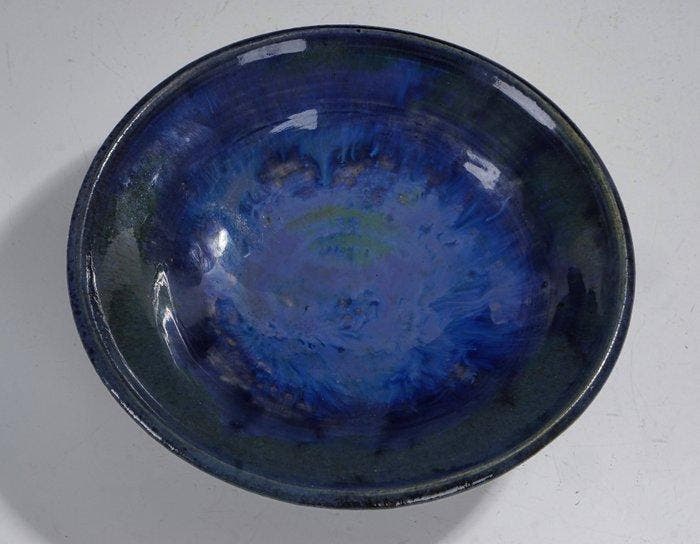 Chris Lanooy - Schaal - Nederland, Museale schaal,, Antiek en Kunst, Antiek | Glaswerk en Kristal