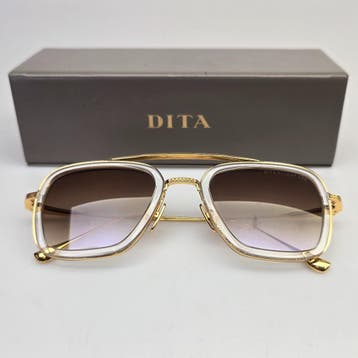Dita Flight Zonnebril Incl. Koker | Nette Staat, Ophalen of Verzenden, Nieuw