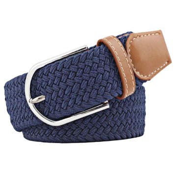 Fako Fashion - Elastische Riem - Canvas - Gevlochten - 105cm, Kleding | Dames, Verzenden, Nieuw