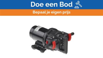 Bieden: Johnson WPS 2.9 11L/min 12V pressure water pump wit, Ophalen of Verzenden