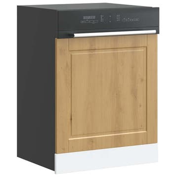 vidaXL Vaatwaspaneel Porto 60x1,5x57 cm bewerkt hout, Verzenden, Nieuw