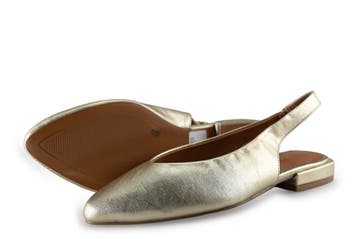 Blasz Sleehakken in maat 37 Goud, Kleding | Dames, Overige kleuren, Verzenden, Zo goed als nieuw, Schoenen met hoge hakken