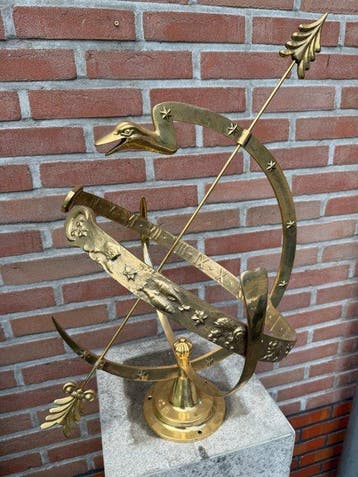 Zonnewijzer - Koper, Messing - Nederland - 2000-2010 -