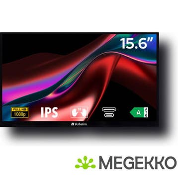 Verbatim PMT-15 15.6  Full HD Touchscreen Portable IPS, Verzenden
