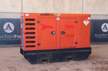 Veiling: Generator SDMO 110 Diesel 110kVA 2014, Ophalen