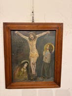 Italiaanse school (XX) - Crocifissione, Antiek en Kunst