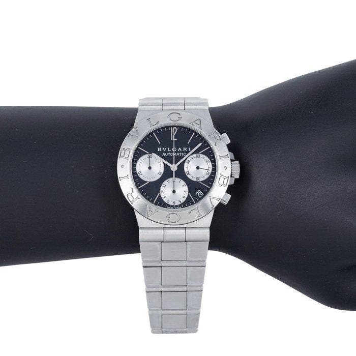 Bvlgari - Diagono Sport Chronograph - Zonder minimumprijs -, Bijoux, Sacs & Beauté, Montres | Hommes