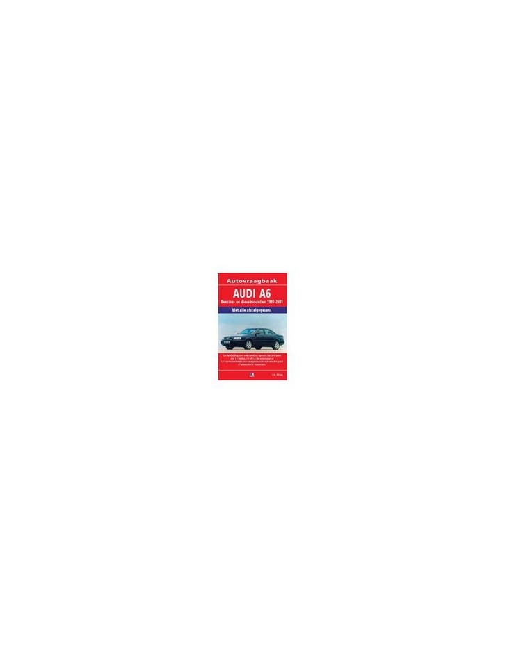 1997-2001 AUDI A6 BENZINE DIESEL VRAAGBAAK NEDERLANDS, Auto diversen, Handleidingen en Instructieboekjes