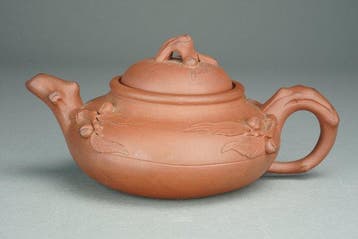 Pêches - Théière de Yixing - Chine - XXe siècle