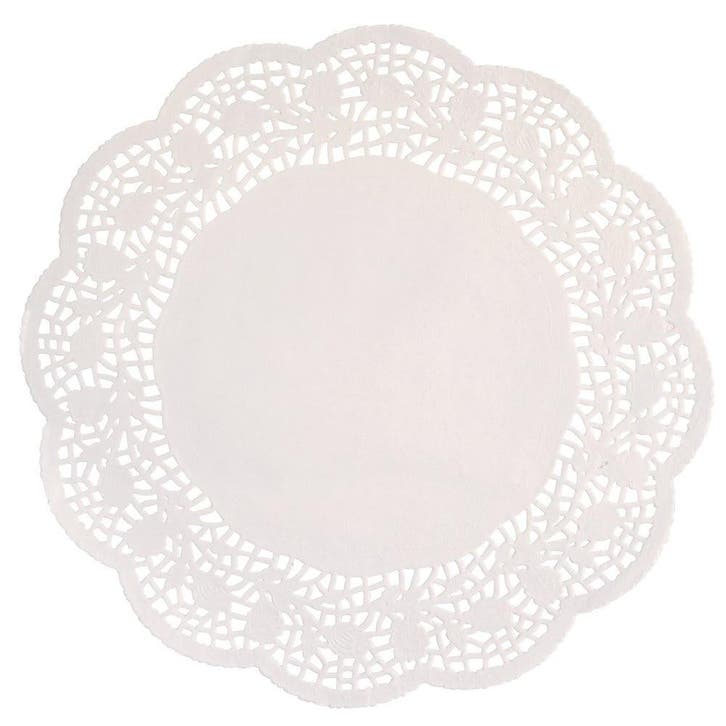 Witte Placemat Papier 21cm 28st, Hobby en Vrije tijd, Feestartikelen, Nieuw, Verzenden
