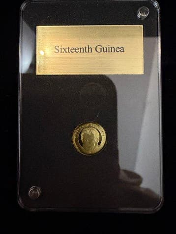 Sint-Helena. 1/16 Guinea 2019, 250 jaar napoleon - Proof 22k